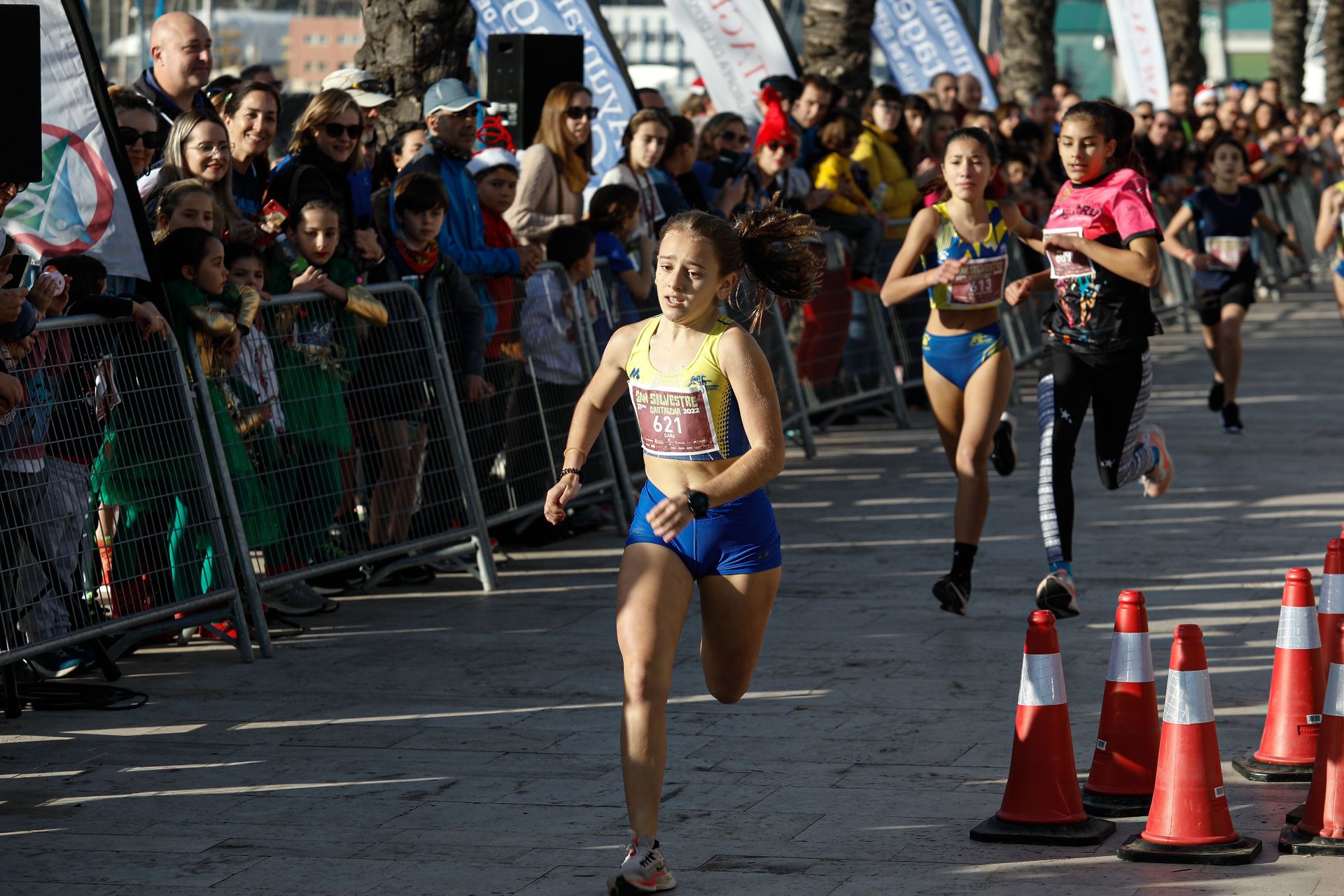 San Silvestre 2022 de niños en Cartagena