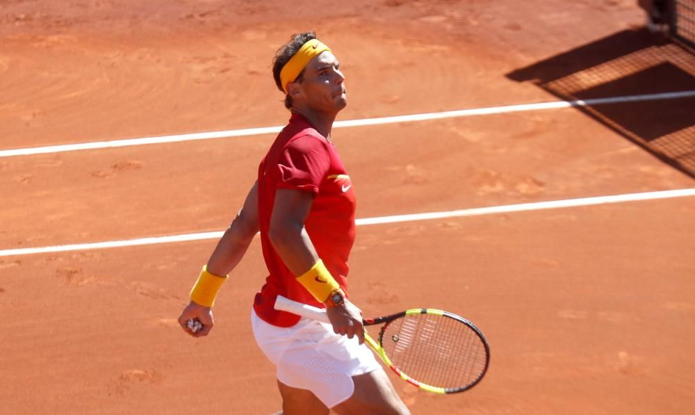 Nadal empata la eliminatoria