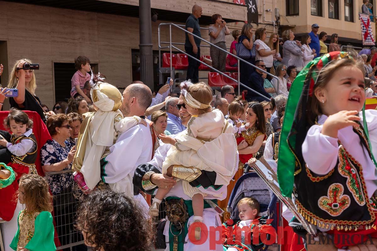 Desfile infantil del Bando Moro en las Fiestas de Caravaca