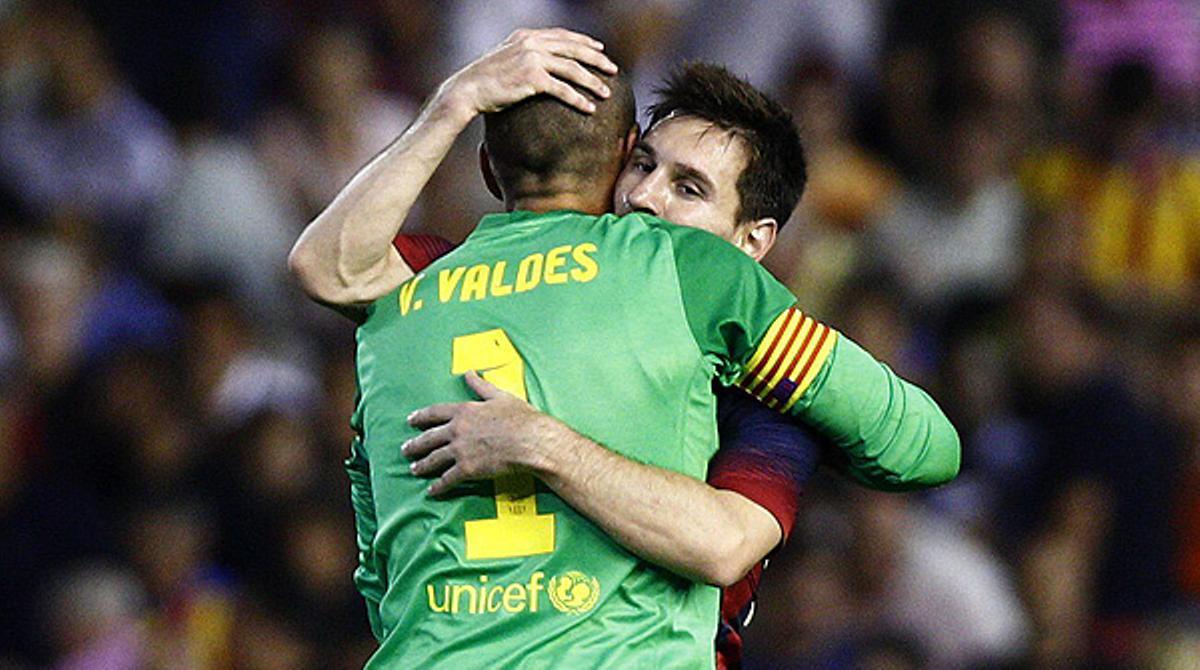El porter blaugrana admet que aquests dies ha vist trist el davanter argentí.