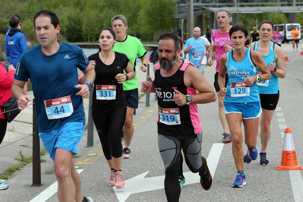 Los atletas alcanzan la excelencia en la carrera celebrada este sábado en el Cuvi.