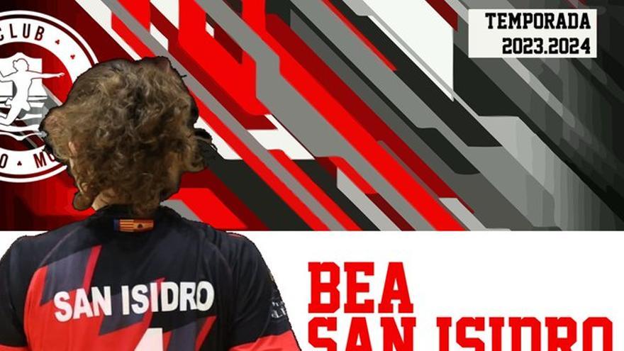 Bea San Isidro: «Mi objetivo es subir a la Liga Guerreras y retirarme».