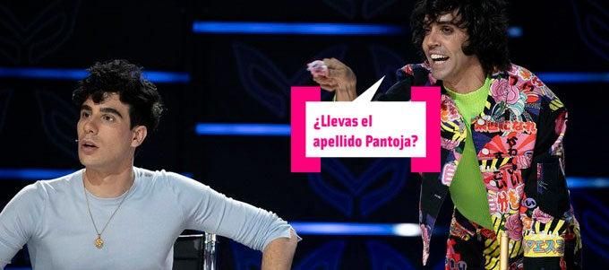 Los Javis en el plató de 'Mask Singer'