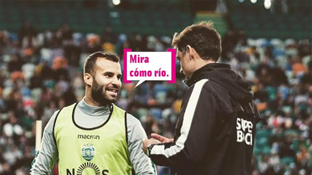 Jesé Rodríguez, bocadillo: &quot;Mira cómo río&quot;