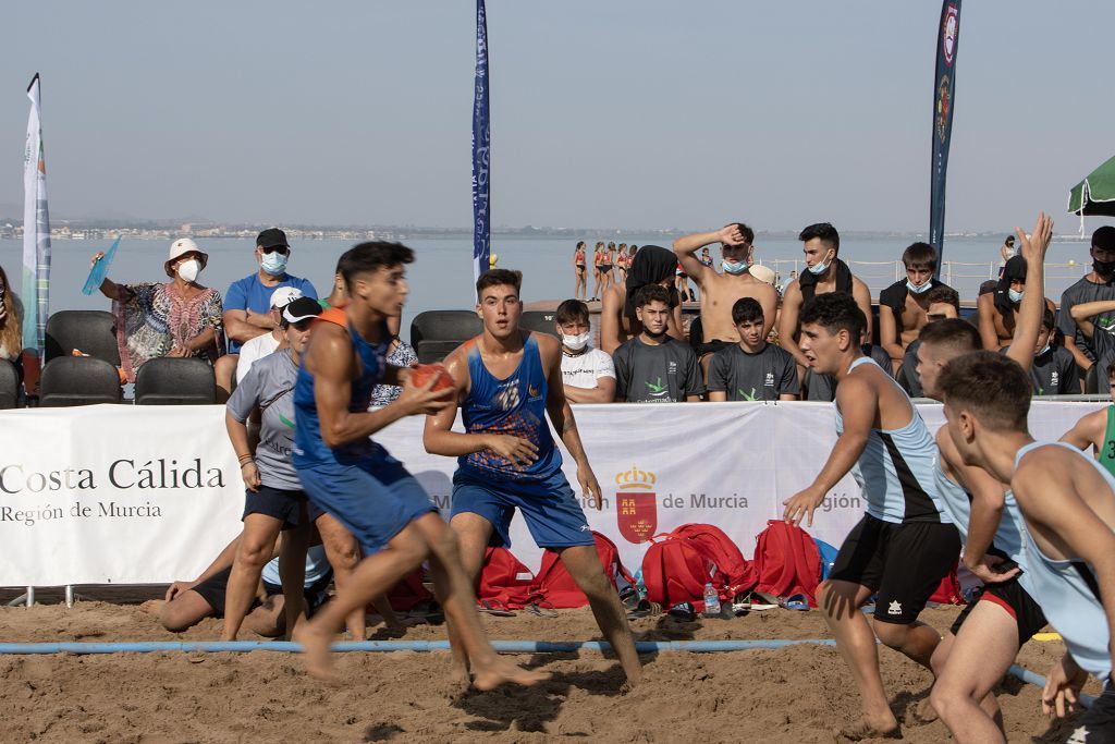 Campeonato de balonmano playa en La Manga