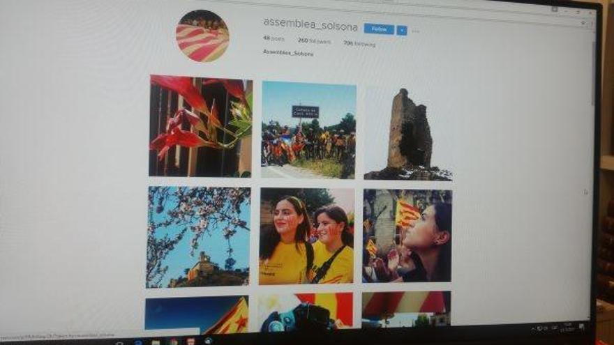 Perfil de l&#039;ANC Solsona amb diverses de les fotografies en concurs