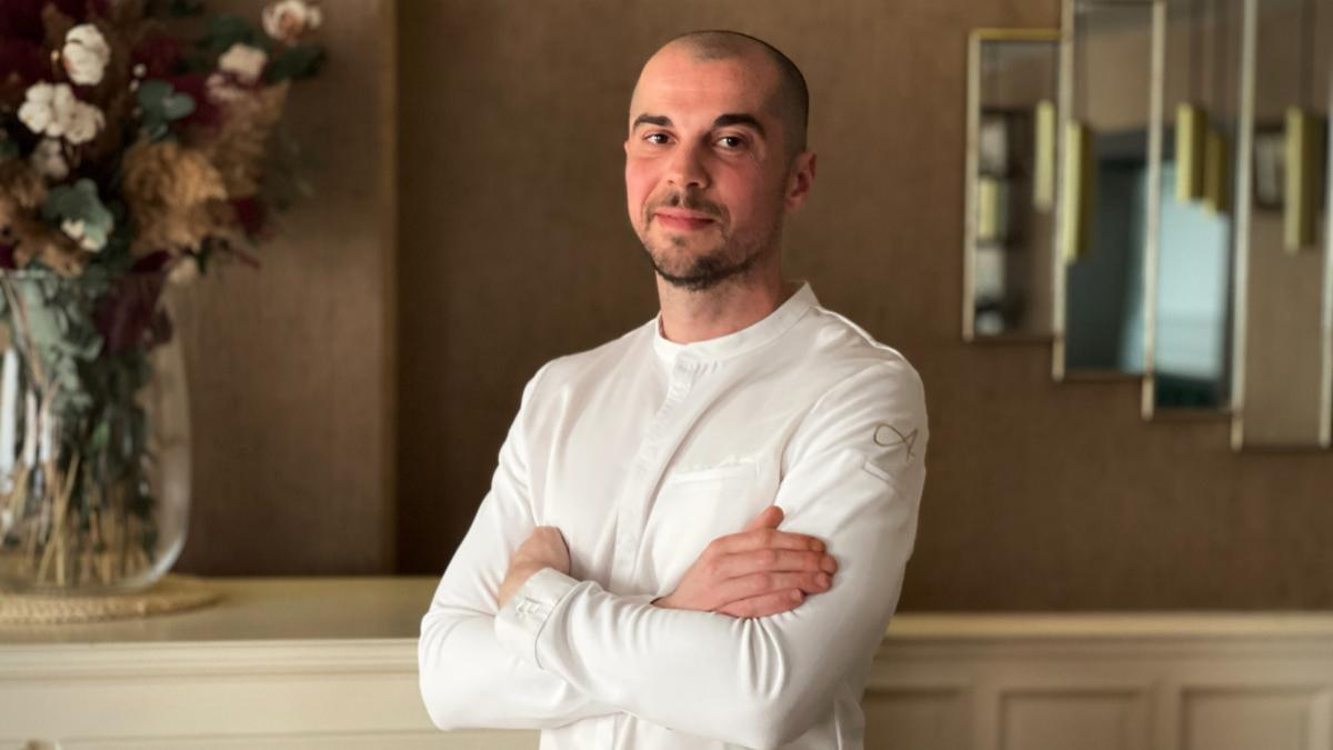 El chef francés Romain Lascarides del restaurante Allégorie de Madrid.