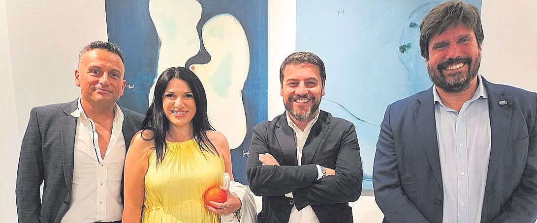 Lorenzo Riera, Edurne Camacho, Xavier Bonet y Fernando Gómez de la Cuesta.