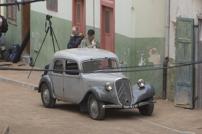 BRAD PITT Y ROBERT ZEMECKIS EN "ALLIED"