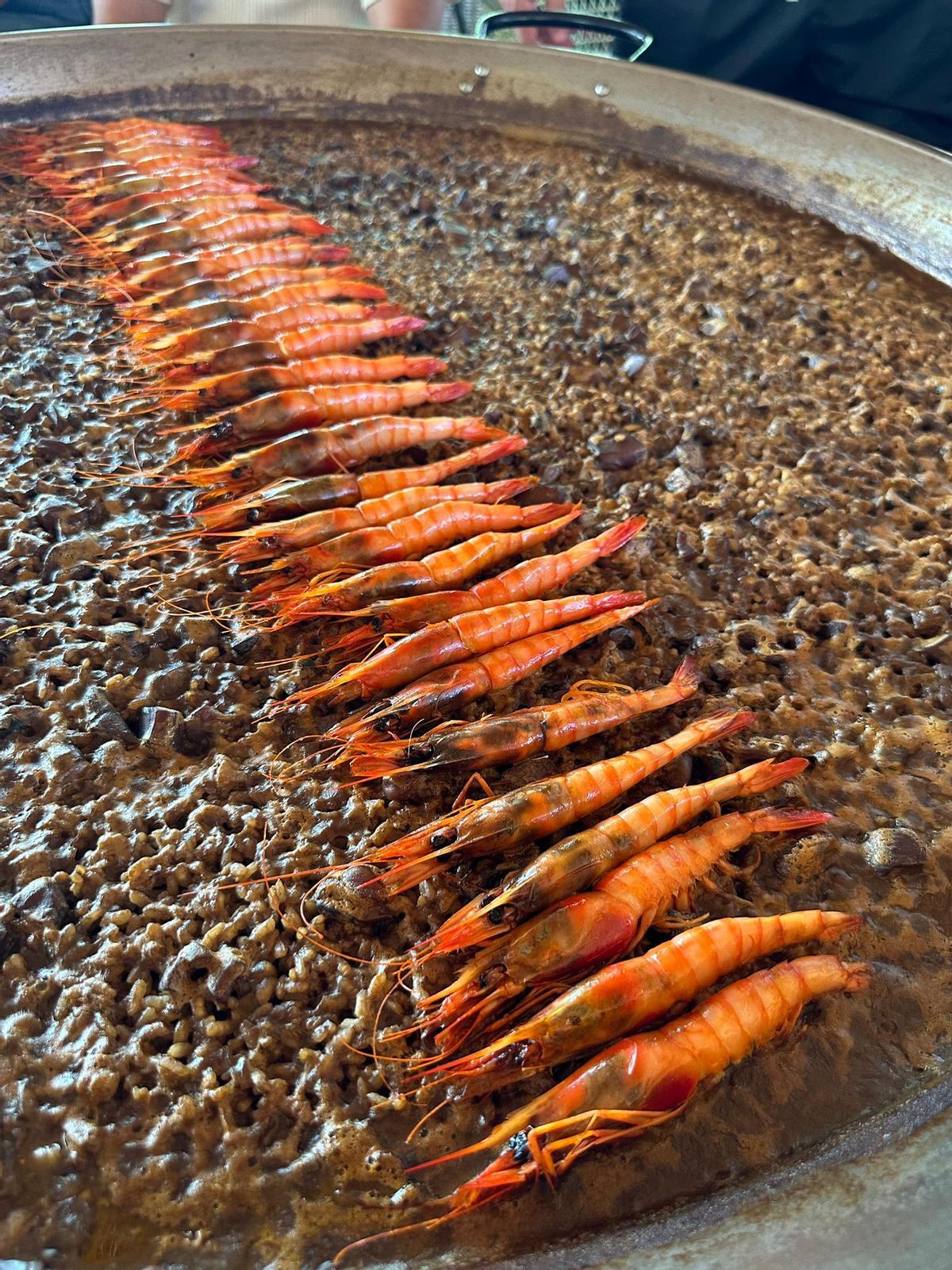 L'arròs de peix preparat per Gerard Carrión, la setmana passada.