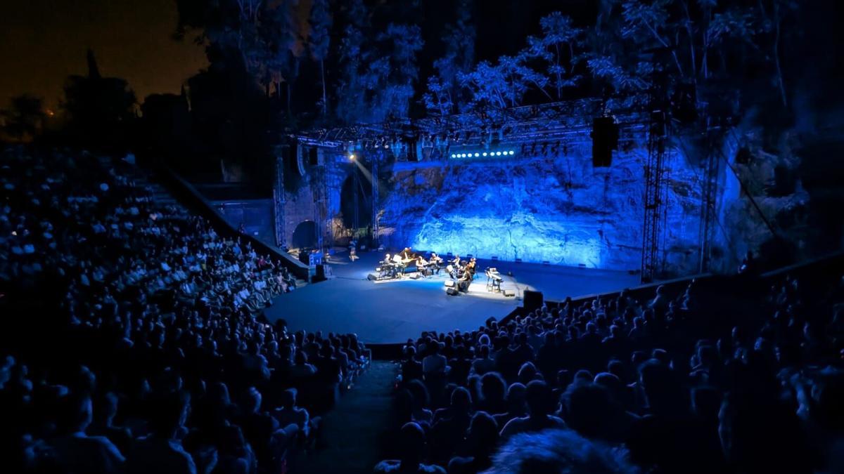 ConcIerto de Max Richter en elTeatre Grec.