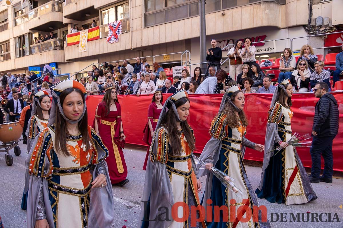 Procesión de subida a la Basílica en las Fiestas de Caravaca (Bando Cristiano)