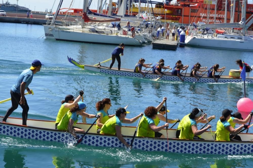 Liga Regional Dragon Boat en Cartagena