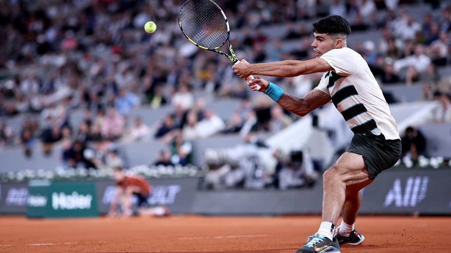 Roland Garros: Fabian Marozsan - Carlos Alcaraz, en imágenes