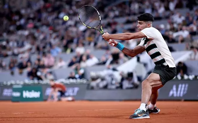 Roland Garros: Fabian Marozsan - Carlos Alcaraz, en imágenes