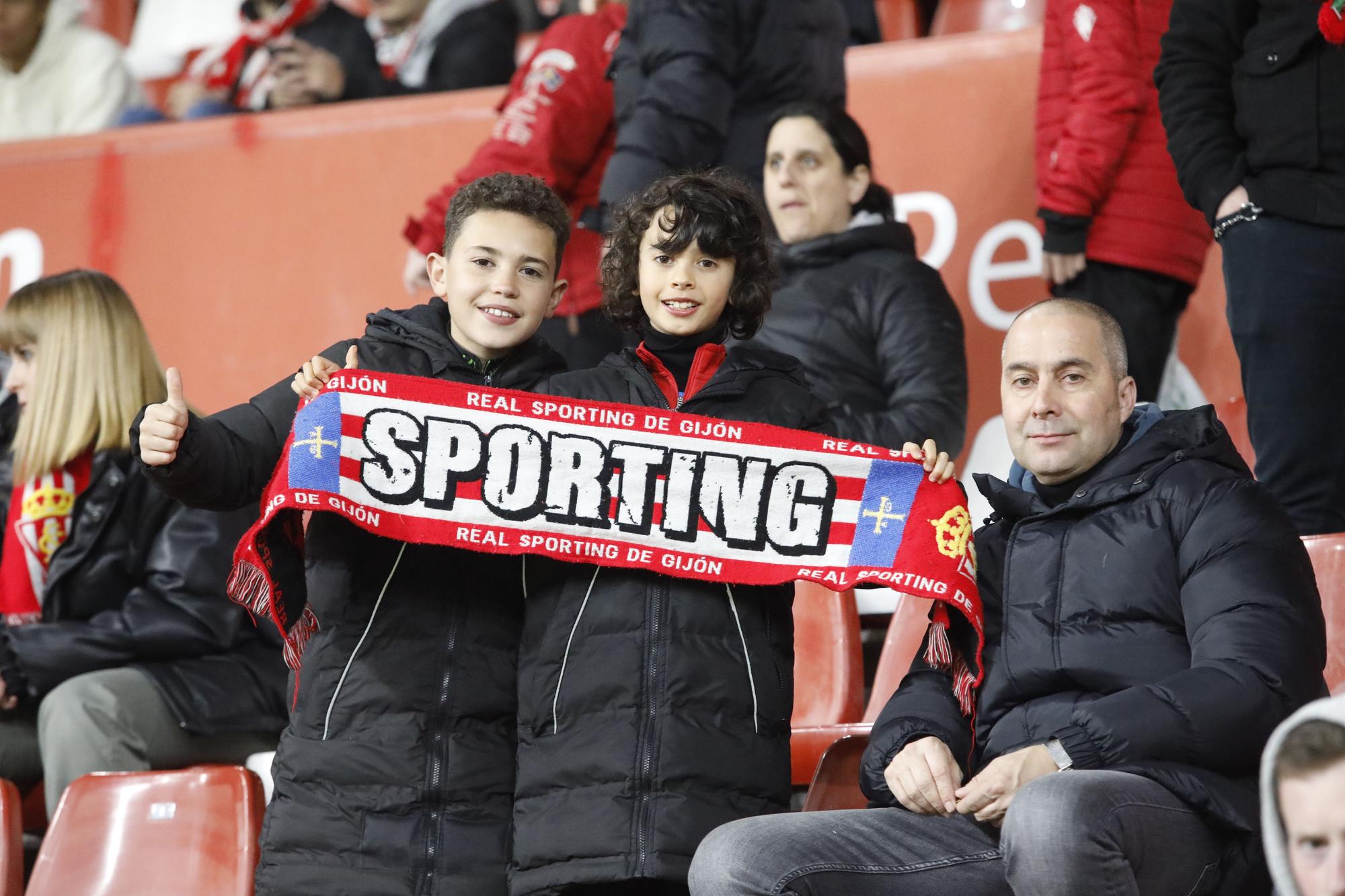 Así se vivió el encuentro entre el Sporting y el Tenerife