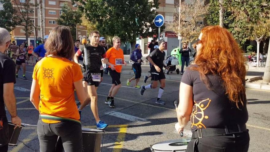 Animación en el Maratón de València