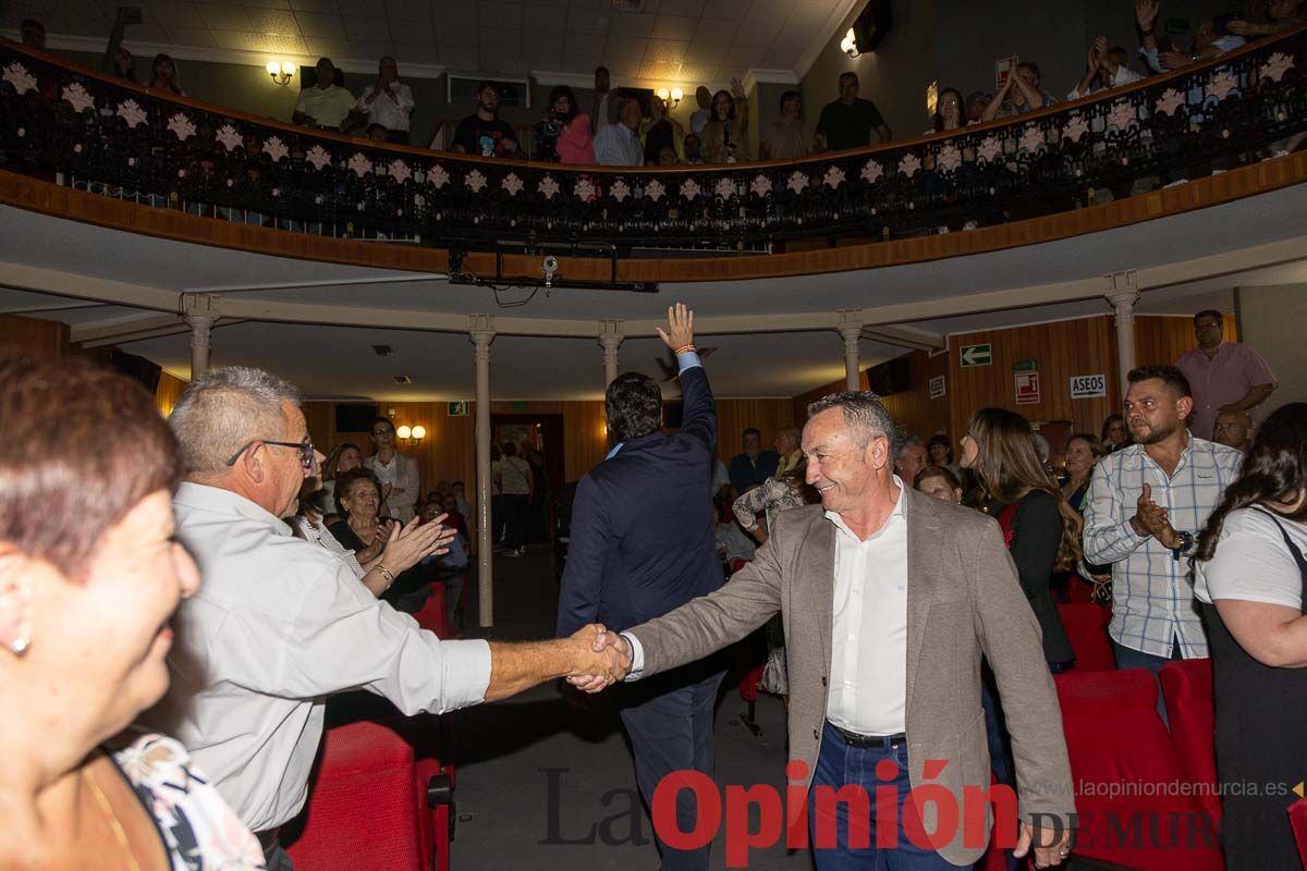 Elecciones 28M: presentación de Juan Soria como candidato del PP a la alcaldía de Moratalla