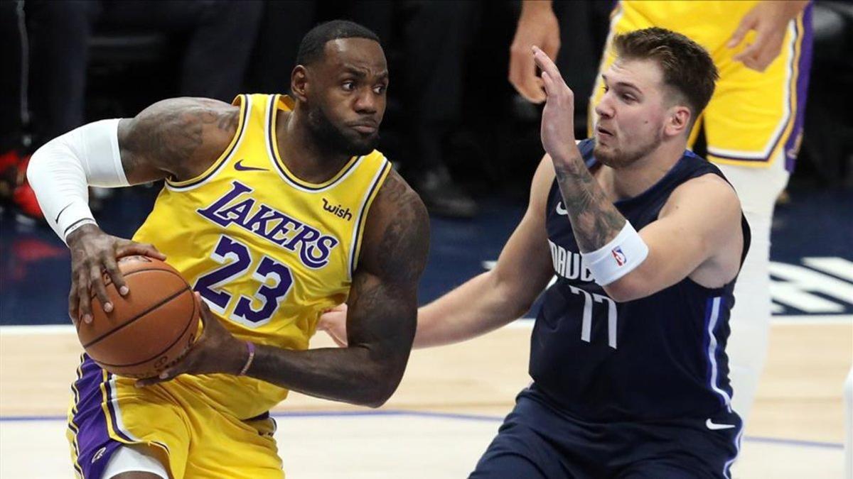 LeBron y Doncic se verán las caras el Día de Navidad