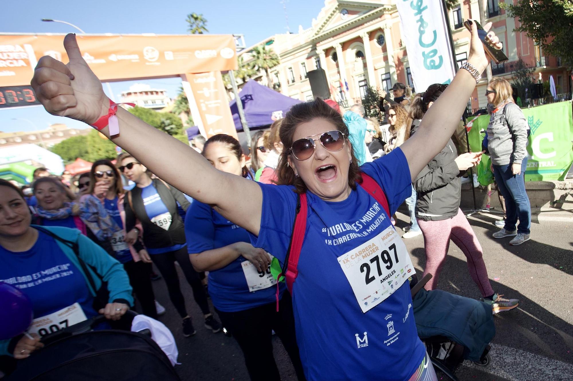 Las imágenes de la salida de la Carrera de la Mujer de Murcia 2024