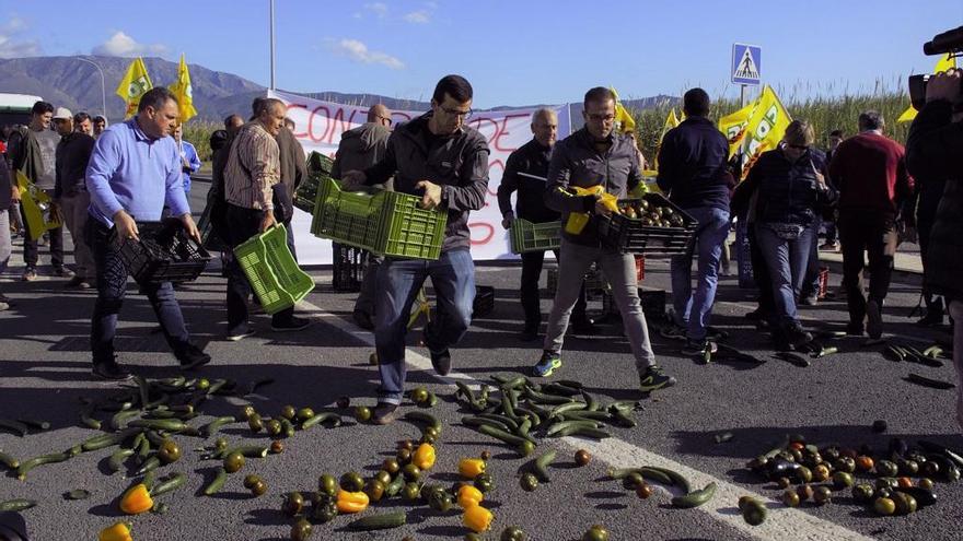 Agricultores andaluces denuncian la falta de inspecciones en las fronteras