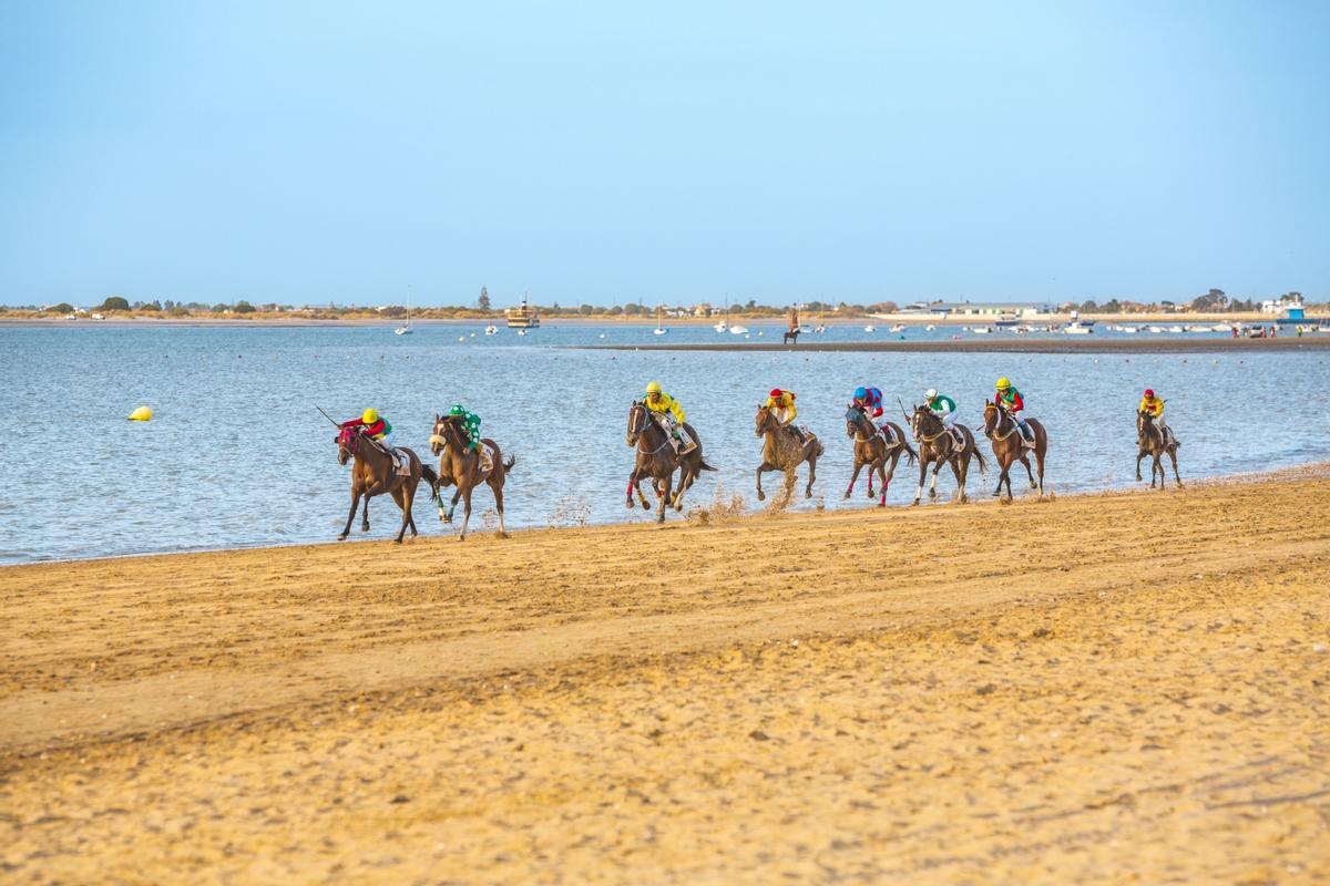 Carreras de caballos de Sanlúcar de Barrameda.
