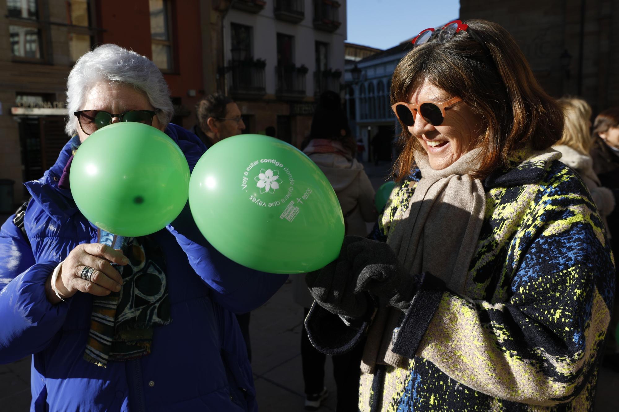 Concentración en Oviedo