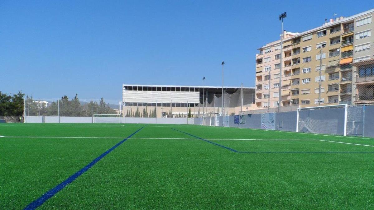 Campo de La Antoniana, en donde se jugó el Independiente-Calvià