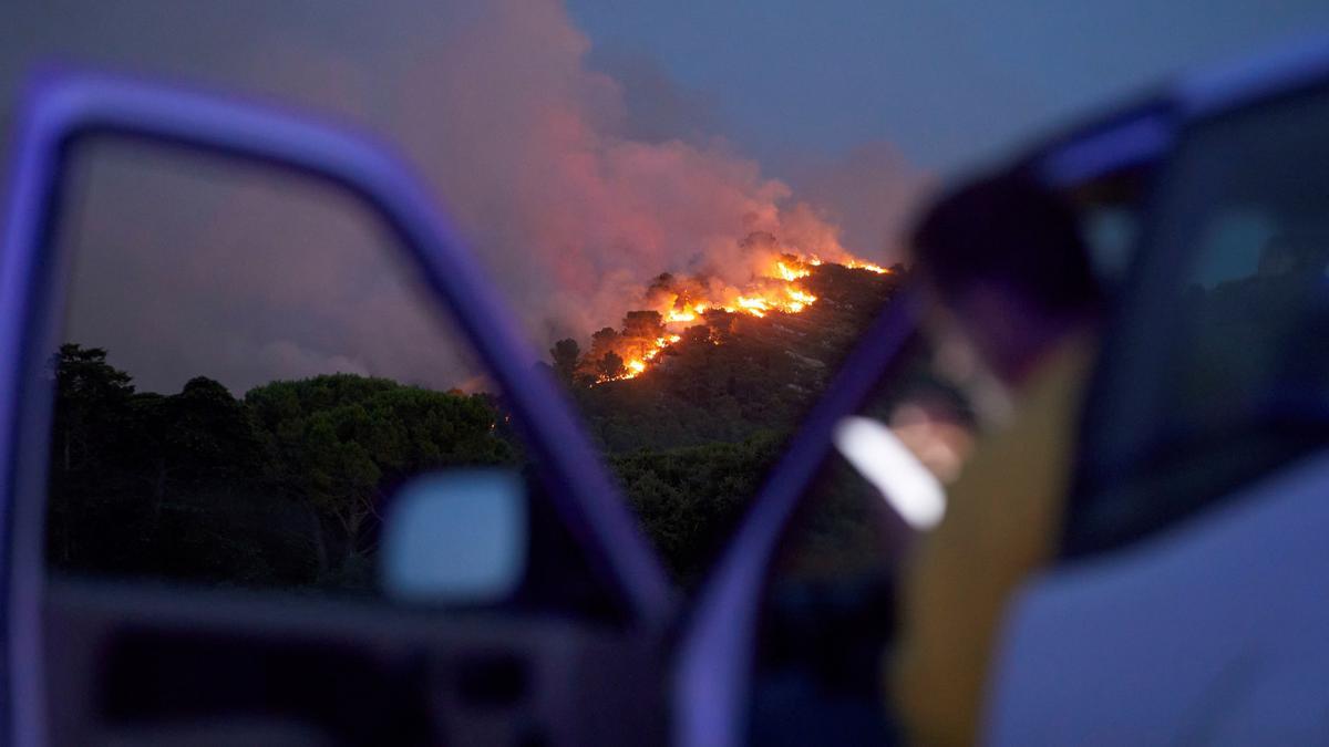 Incendi a Torroella de Montgrí