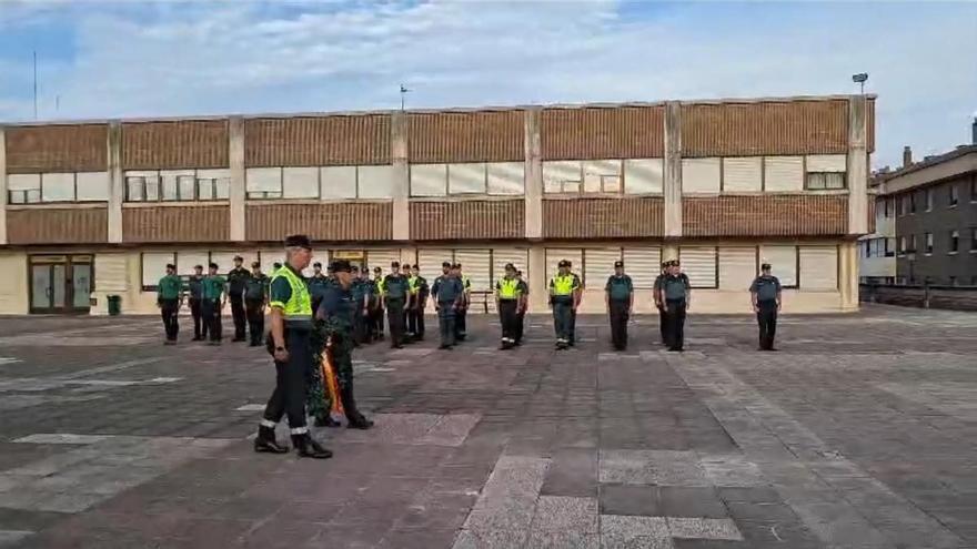 La Guardia Civil rinde homenaje en el día de la memoria y el recuerdo a las víctimas del terrorismo