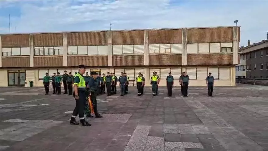 La Guardia Civil rinde homenaje en el día de la memoria y el recuerdo a las víctimas del terrorismo