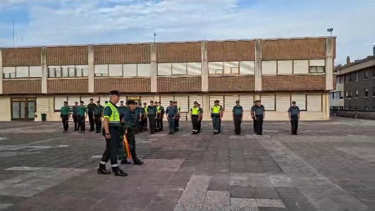 La Guardia Civil rinde homenaje en el día de la memoria y el recuerdo a las víctimas del terrorismo