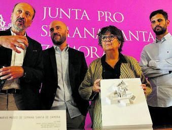 Los arquitectos que han proyectado el nuevo museo.