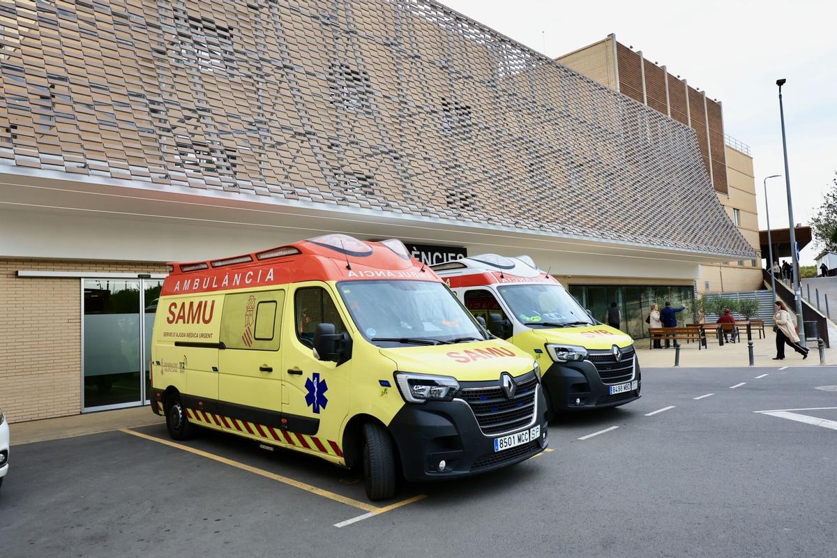 Fachada del Hospital General de Castellón.
