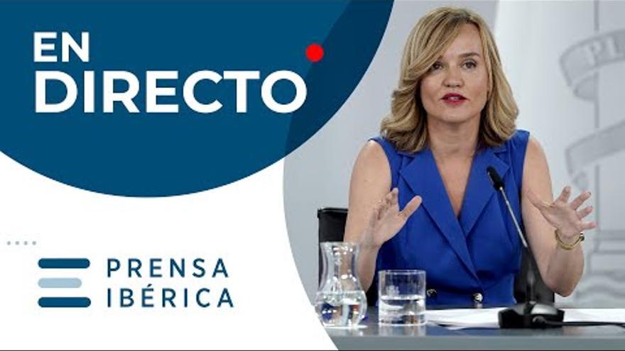 Directo | Rueda de prensa de Pilar Alegría tras la Ejecutiva extraordinaria del PSOE