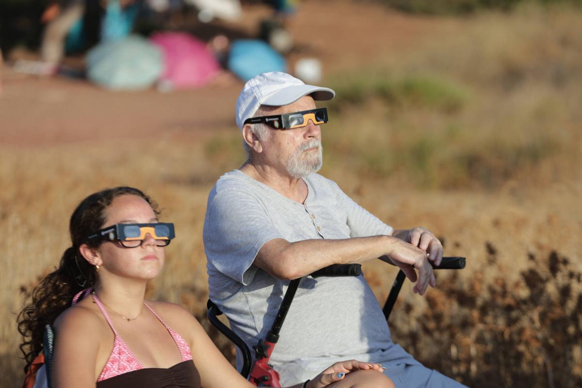 Las imágenes del eclipse del siglo en Mallorca (Port des Canonge)