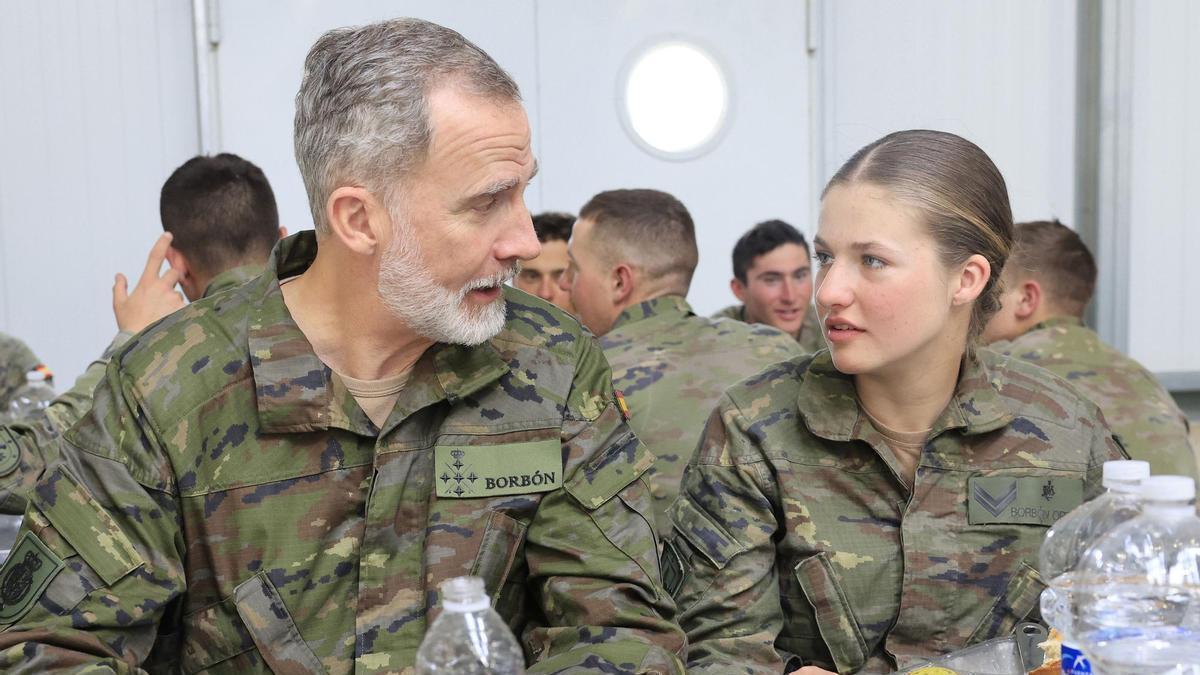 En imágenes | Así ha sido el paso de la Infanta Leonor por la Academia Militar de Zaragoza