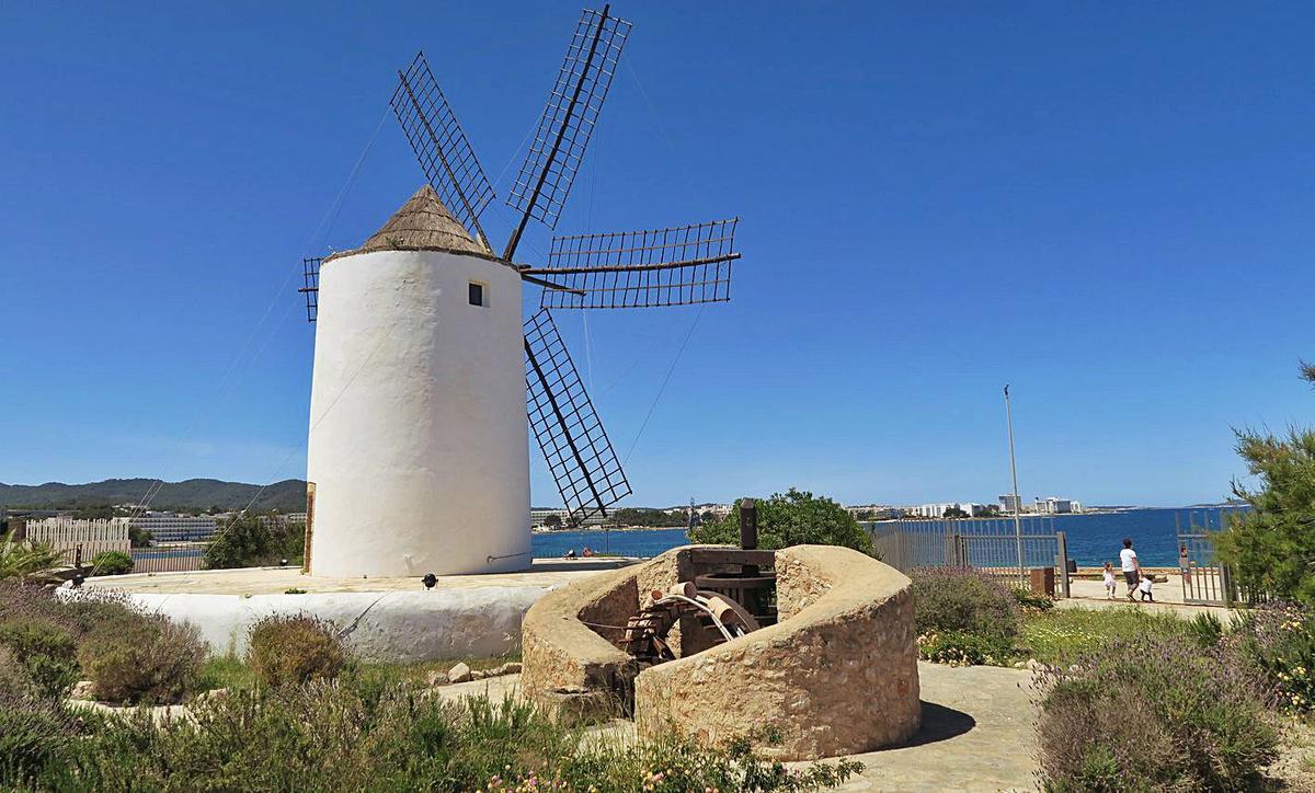 Imagen del espacio cultural de sa Punta des Molí en Sant Antoni de Portmany. |