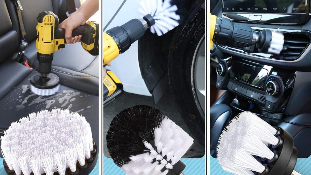 Limpia el coche en profundidad sin frotar con este cepillo