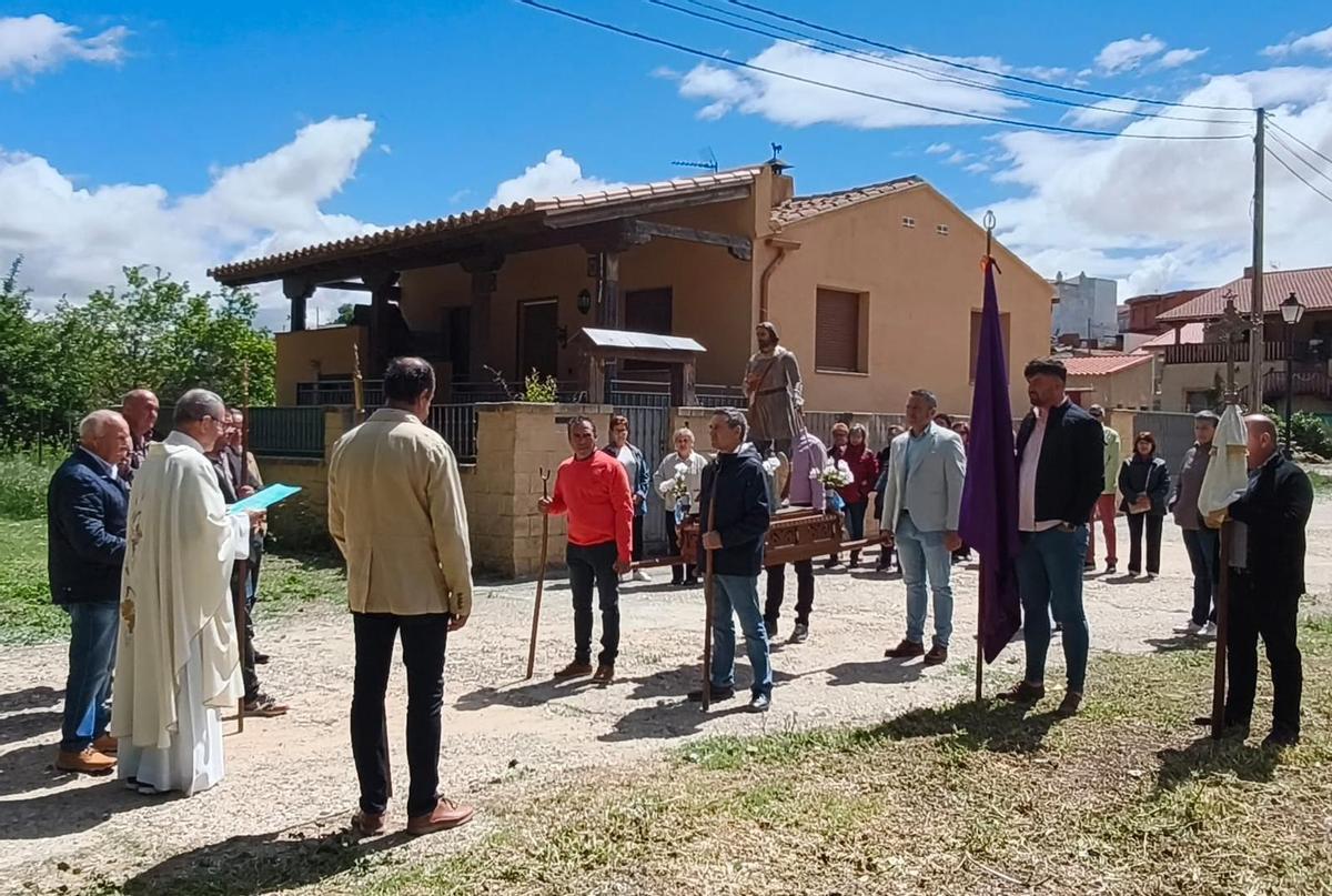Celebración de San Isidro en Venialbo.