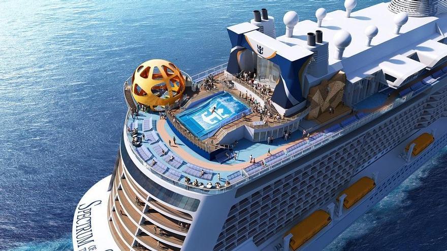 Málaga acogerá la presentación mundial del crucero &#039;Spectrum of the seas&#039;.