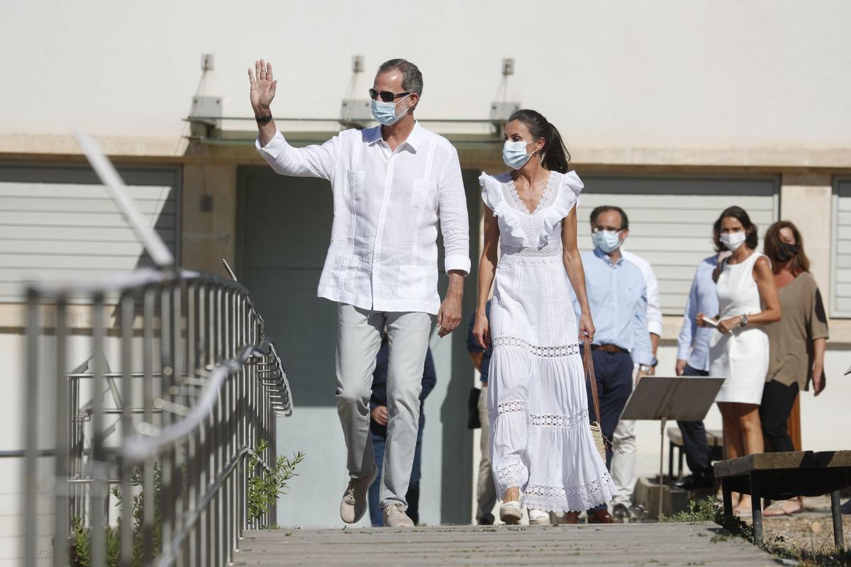 Los reyes Felipe y Letizia visitan Ibiza