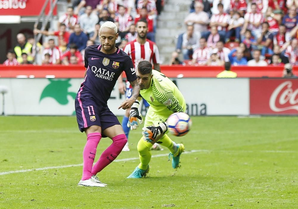 Partido Sporting de Gijón - F. C. Barcelona