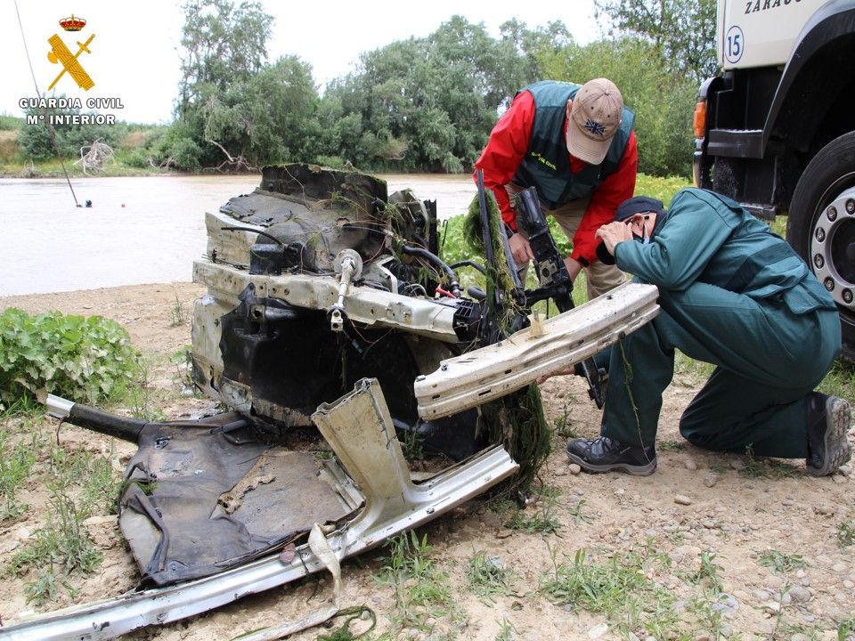 La Guardia Civil confirma que el coche encontrado en Alagón es el implicado en el atropello del concejal de Luceni