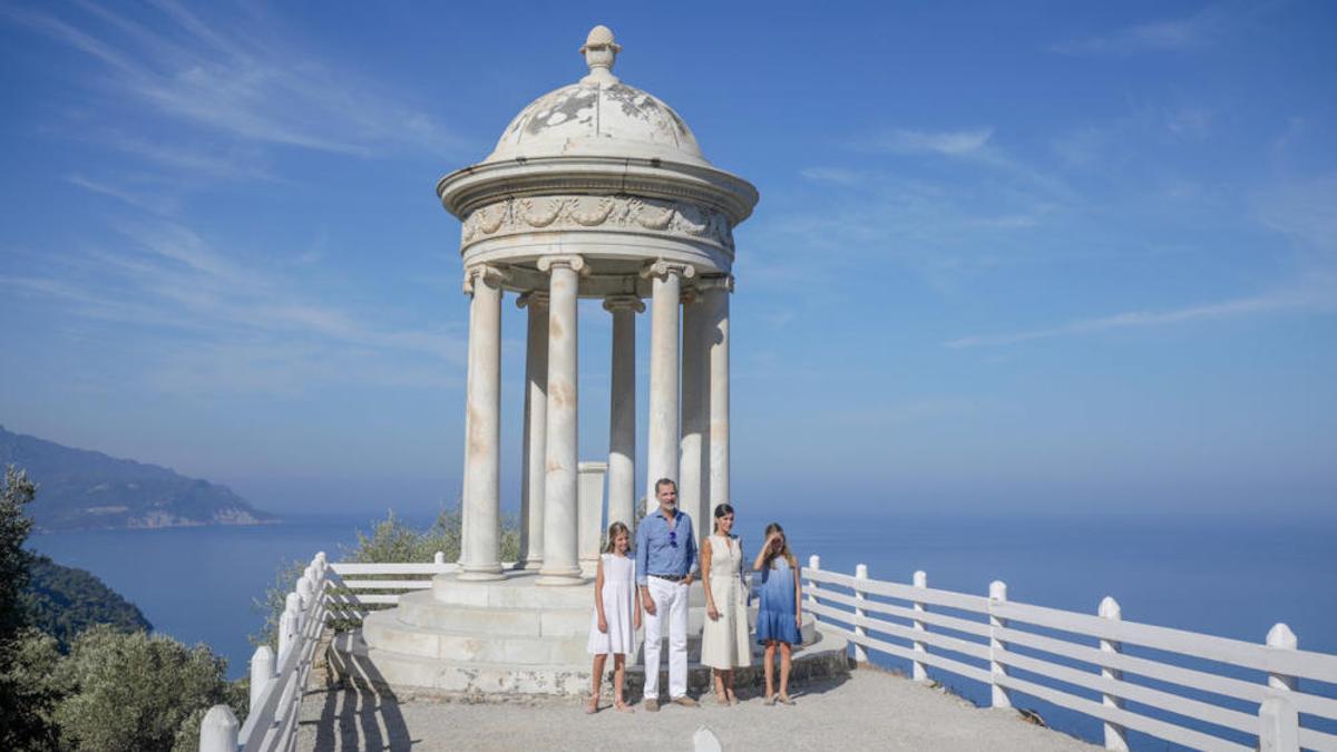 La Familia Real en Son Marroig en el año 2019