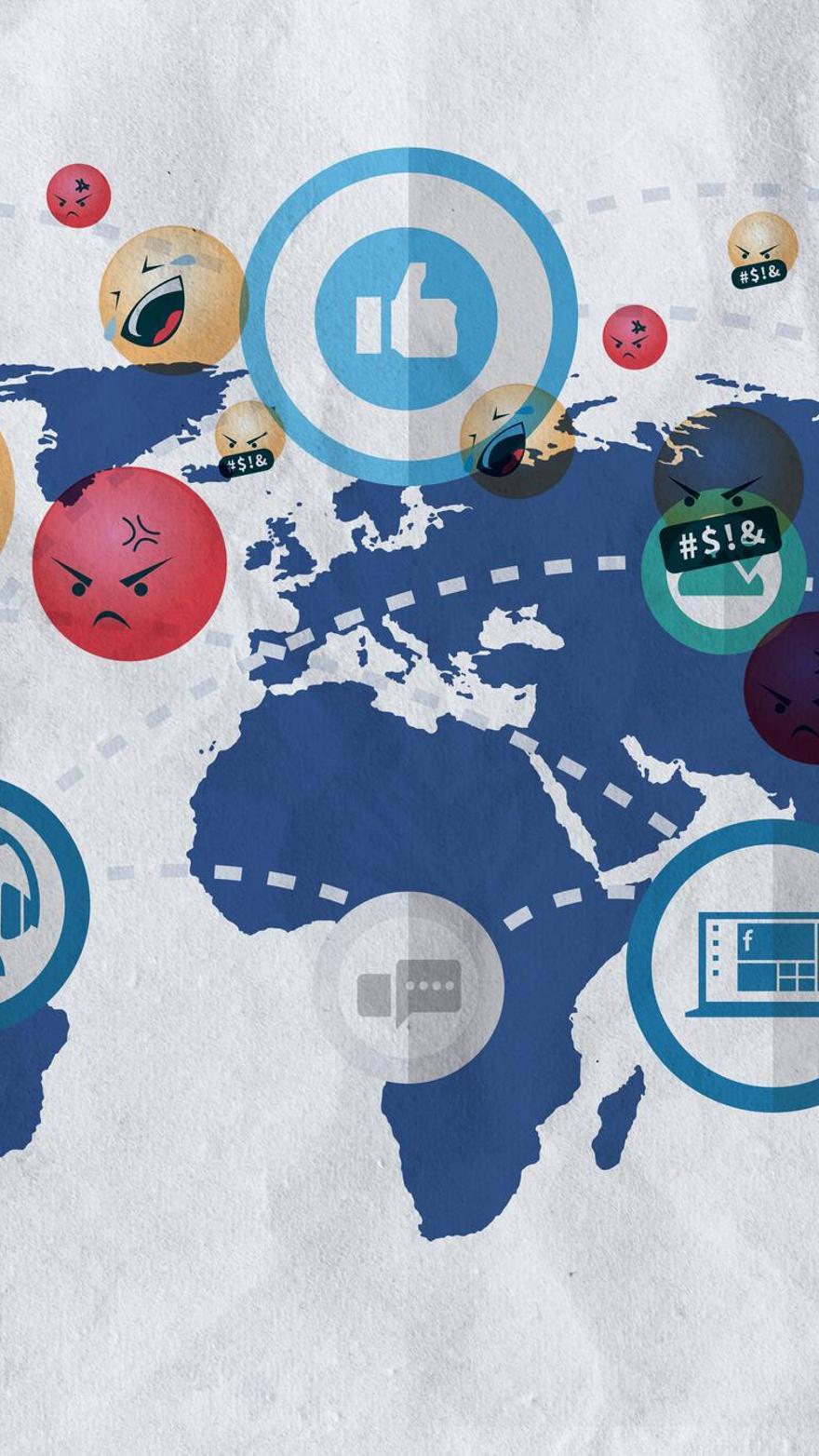 Los estragos de las redes sociales en la geopolítica: la ira digital pone el mundo patas arriba