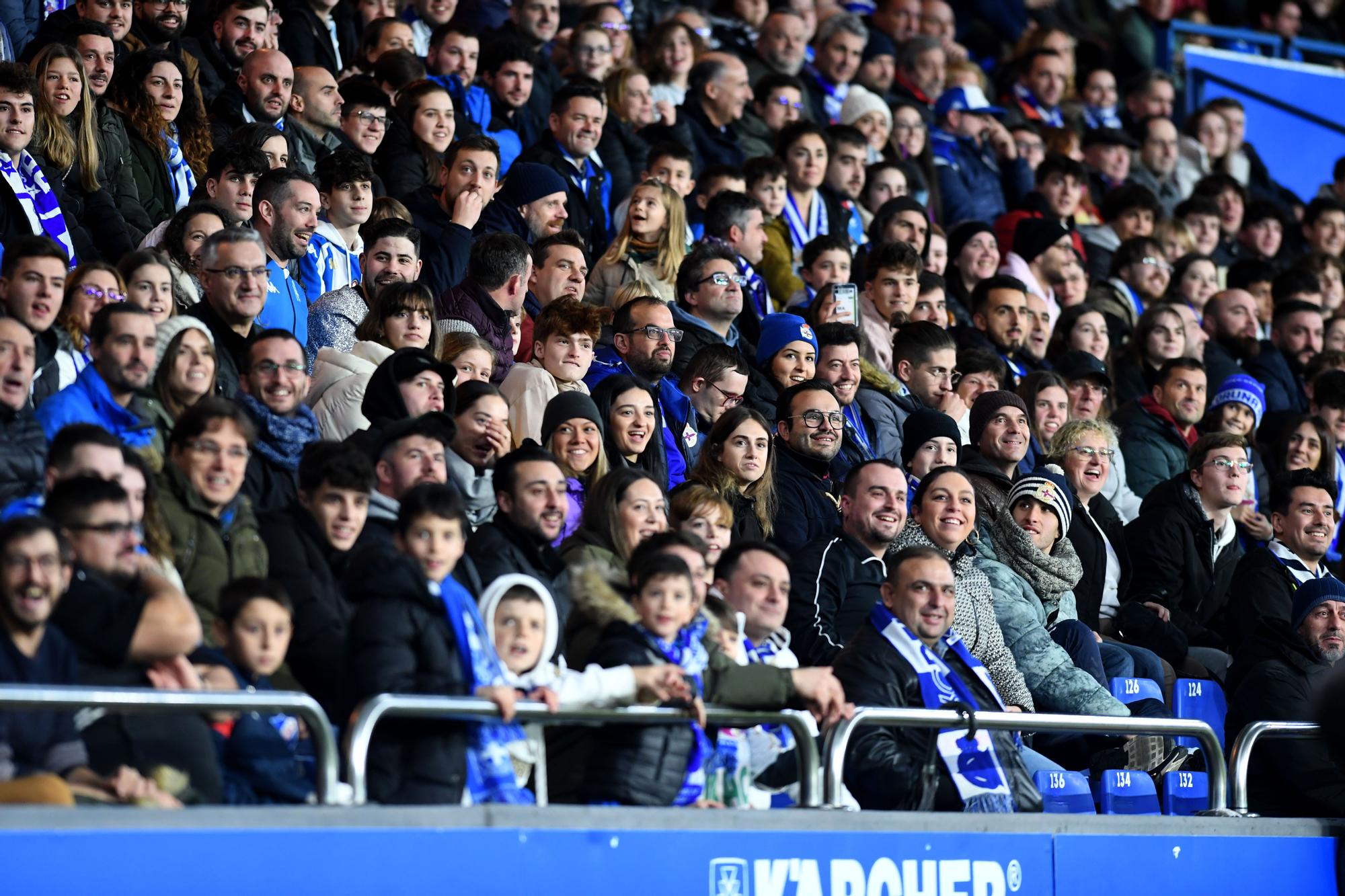 Riazor registra la mejor entrada de la temporada en la vuelta a casa de Lucas