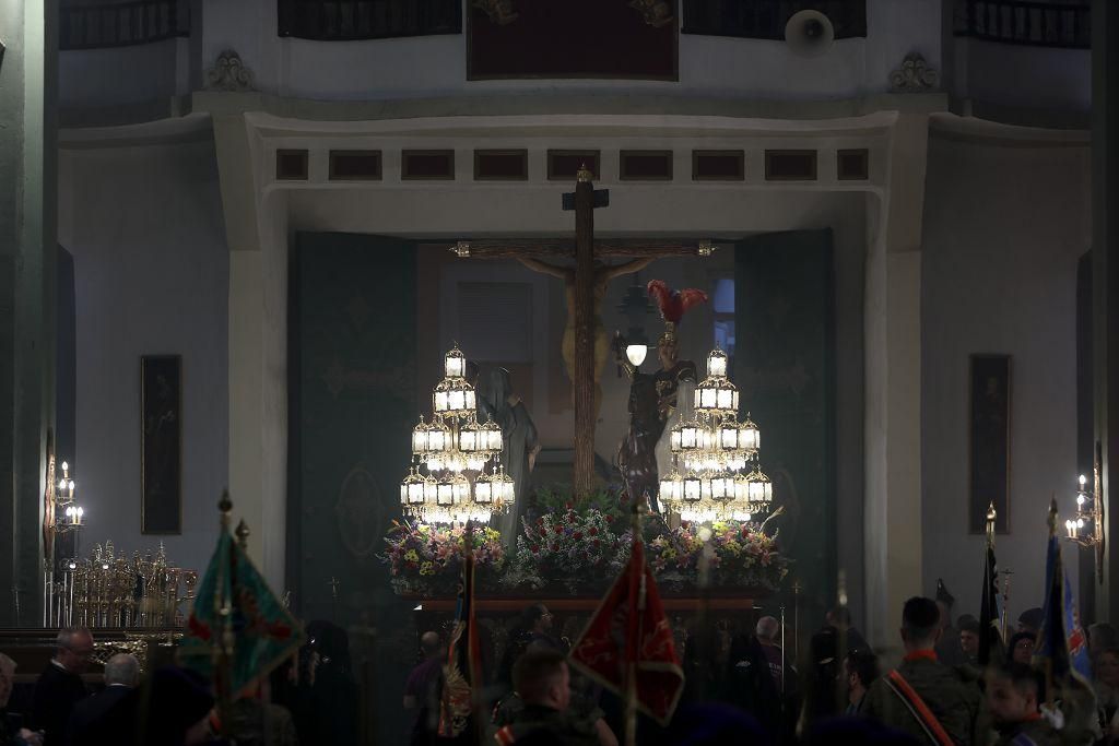 Procesión del Santo Entierro este Viernes Santo en Cartagena, en imágenes