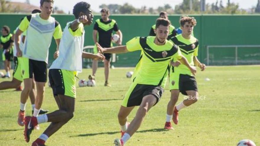 Imagen de un entrenamiento del Ilicitano