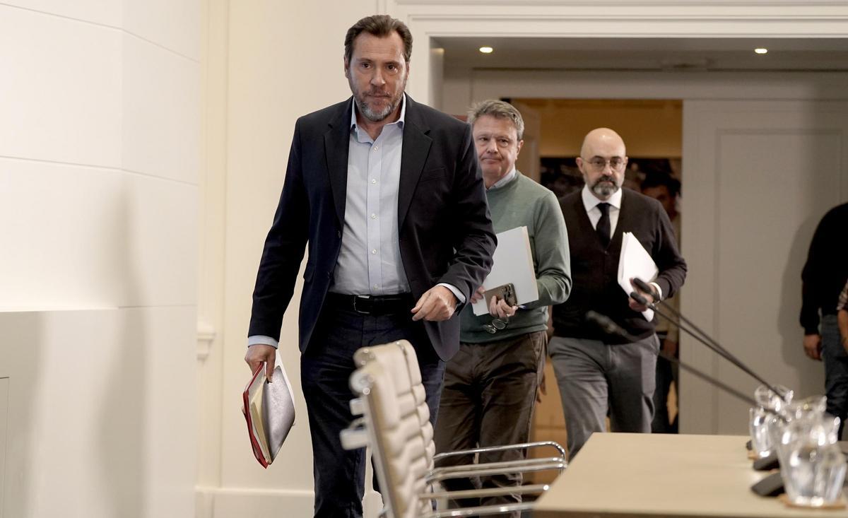 Óscar Puente, ministro de Transportes.